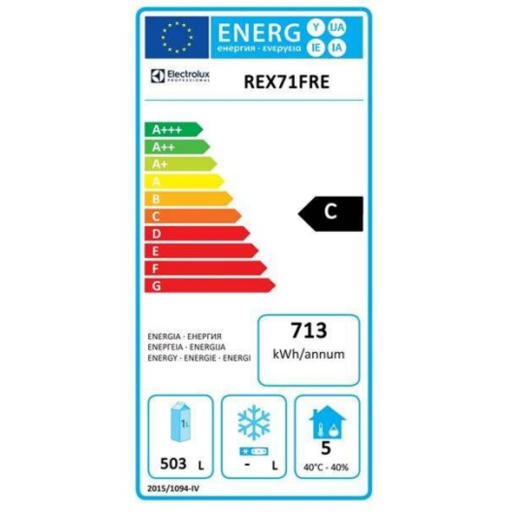 Chladící digitální skříň 670 ltr.ecostore -2°C až +10°C AISI304