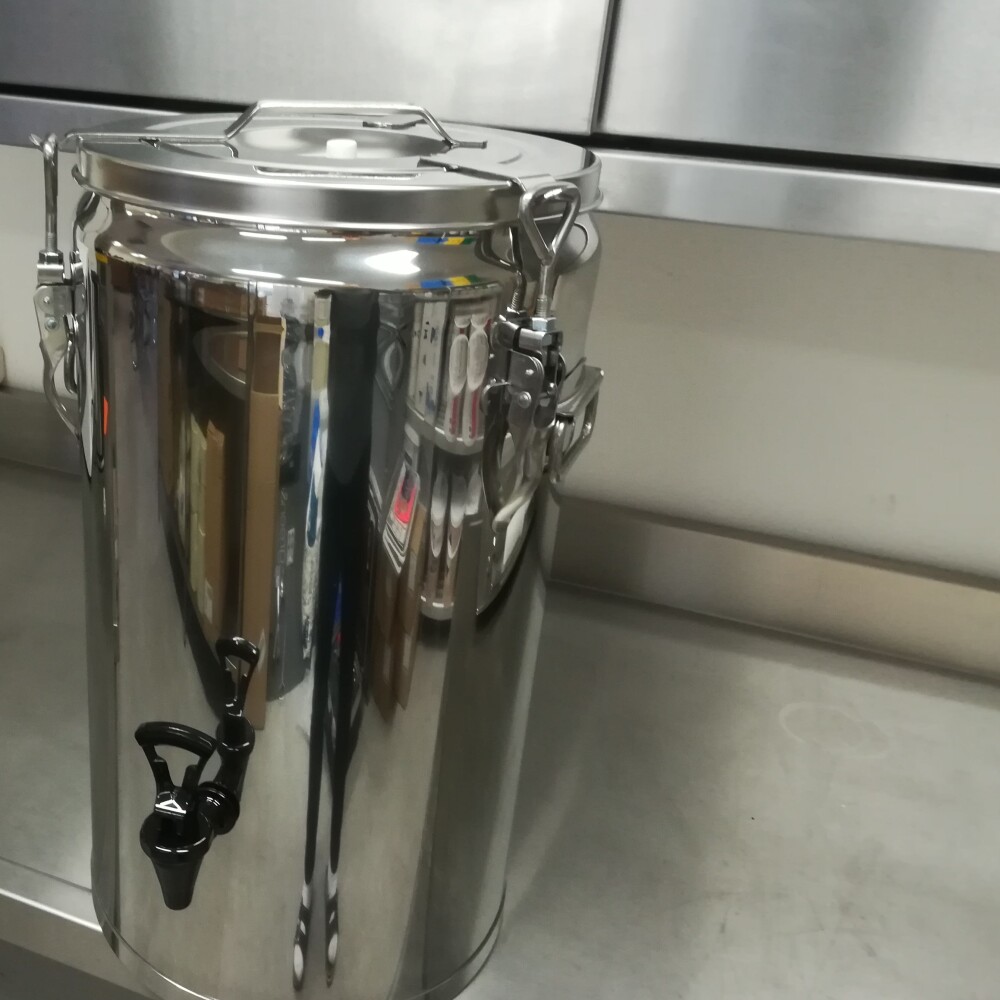 Nerezová Termovárnice 20 ltr.s plastovým kohoutem pákovým