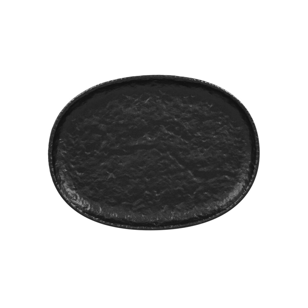 RAK Talíř oválný 25 × 18,5 cm – černá | RAK-RKOP25
