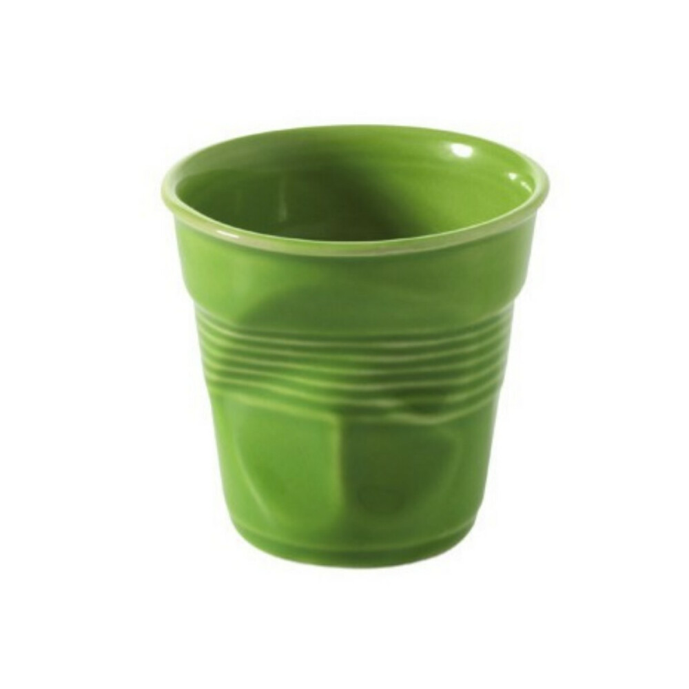 Revol Froissés pohárek 8 cl, zelený | REV-640645