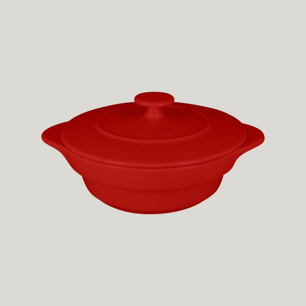 RAK Chef's Fusion hrnec s poklicí pr. 16 cm, červený | RAK-CFRD16BR