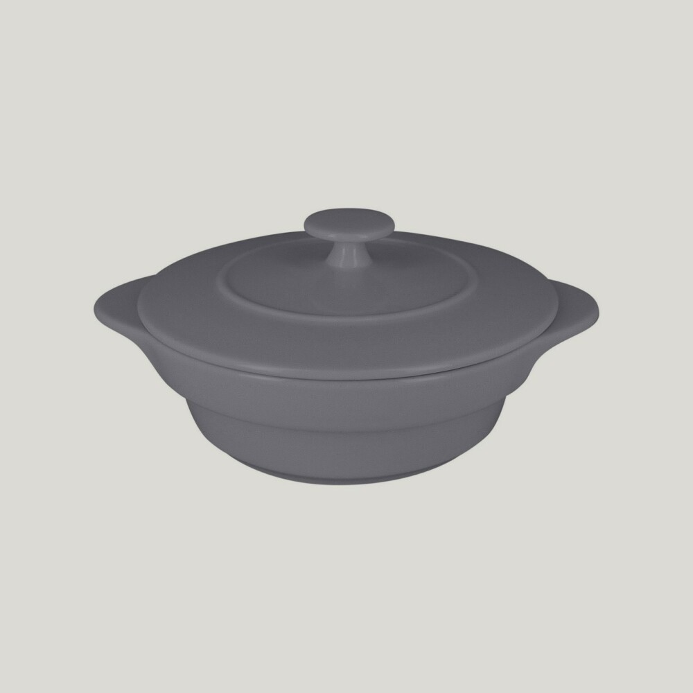 RAK Chef's Fusion hrnec s poklicí pr. 16 cm, šedý | RAK-CFRD16GY