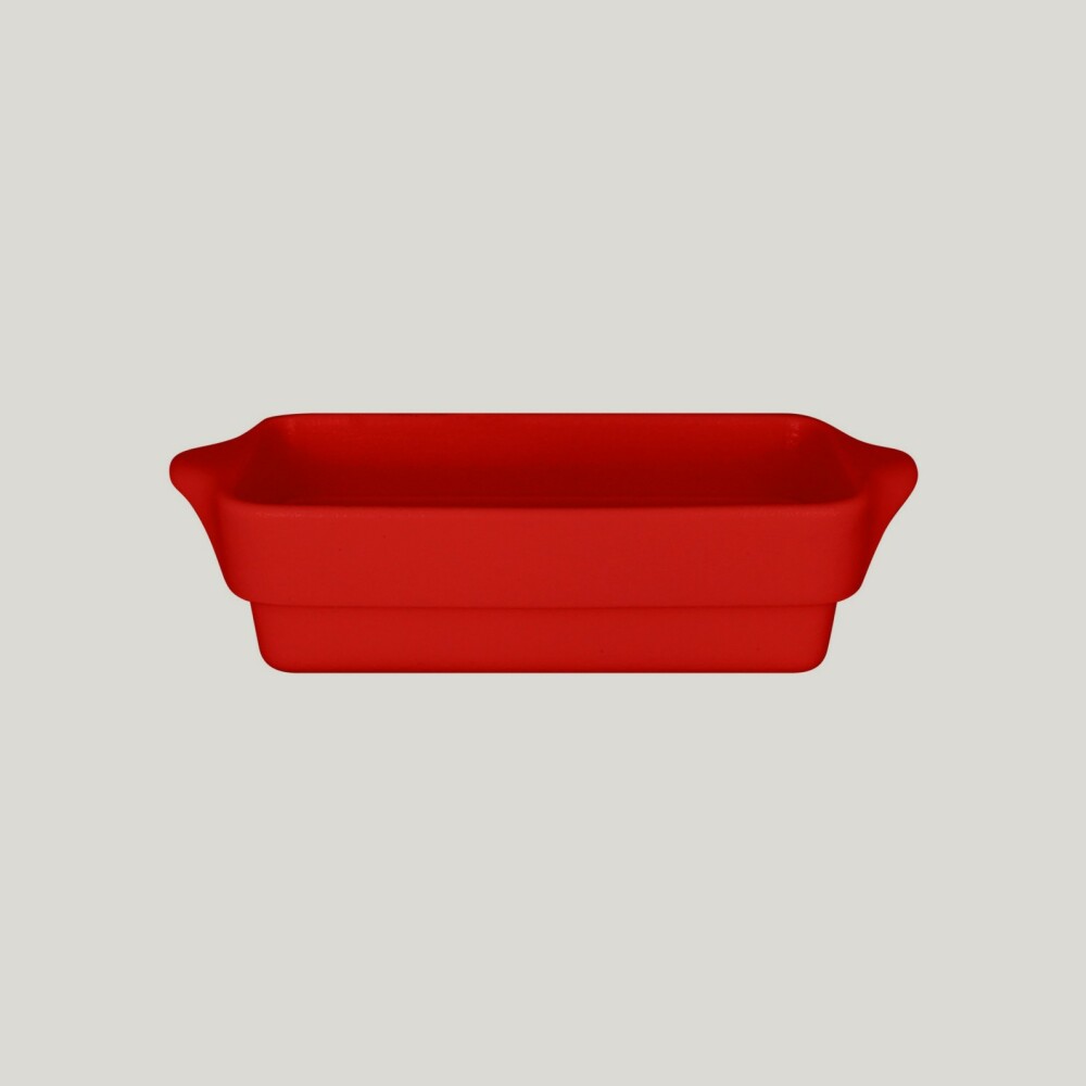 RAK Chef's Fusion pekáč obdélníkový 20 × 10 cm, červený | RAK-CFRT20BRBD