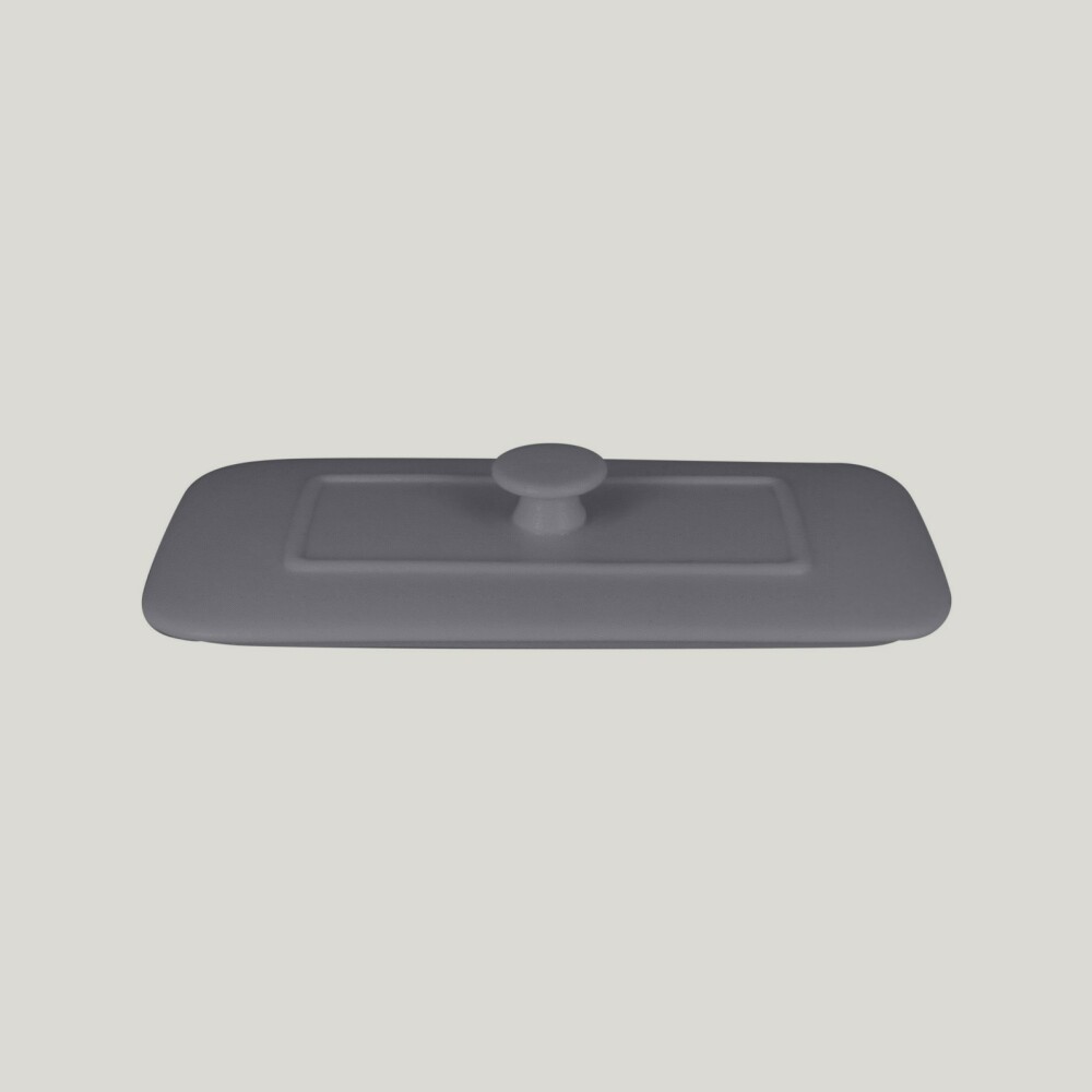 RAK Chef's Fusion poklice pro obdélný pekáč 20 × 10 cm, šedá | RAK-CFRT20GYLD
