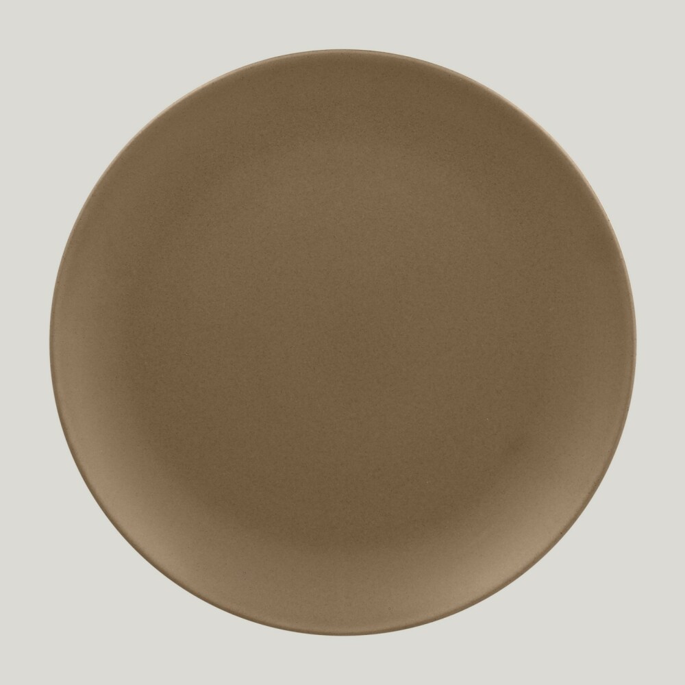 RAK Genesis talíř mělký pr. 29 cm, hnědá | RAK-GNNNPR29CR
