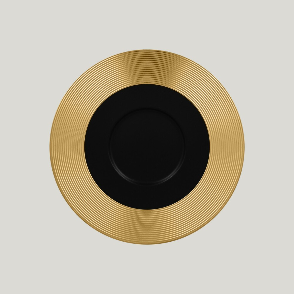 RAK Antic gourmet mělký talíř 29 cm, zlatý | RAK-MAEVGF29GB