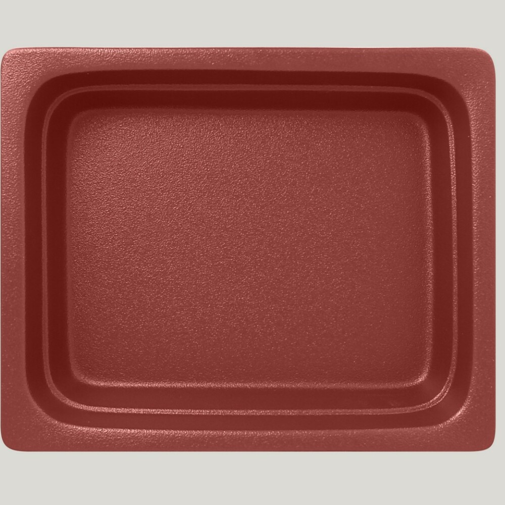 RAK Gastronádoba GN 1/2 065 mm, tmavě červená | RAK-NFBU1.2DR