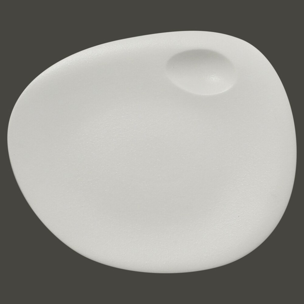 RAK Talíř s důlkem 31 × 26,5 cm, bílá | RAK-NFNBFP31WH