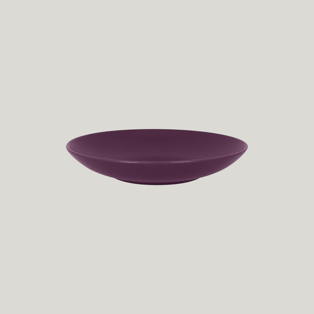 RAK Talíř hluboký coupe 23 cm, švestková | RAK-NFNNDP23PP