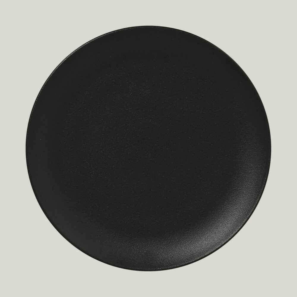 RAK Talíř mělký 29 cm, černý | RAK-NFNNPR29BK