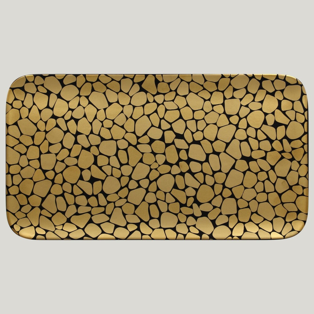 RAK Pebbles talíř obdélný 38 × 21 cm | RAK-PBAURP38