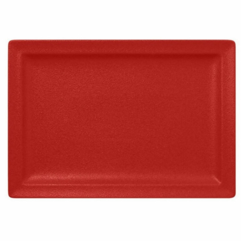 RAK Talíř obdélný 33 × 23 cm, světle červená | RAK-NFCLRP33BR