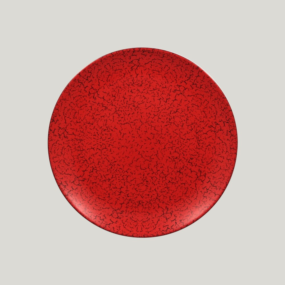 RAK Ruby talíř mělký 27 cm – červená | RAK-RBNNPR27