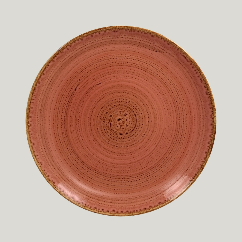 RAK Twirl talíř mělký 28 cm – coral | RAK-TWNNPR28CO