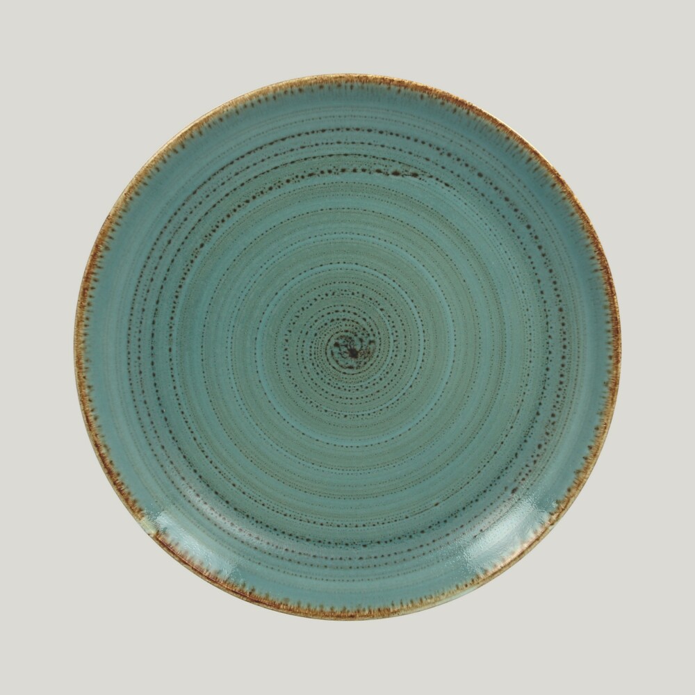RAK Twirl talíř mělký 28 cm – lagoon | RAK-TWNNPR28LA