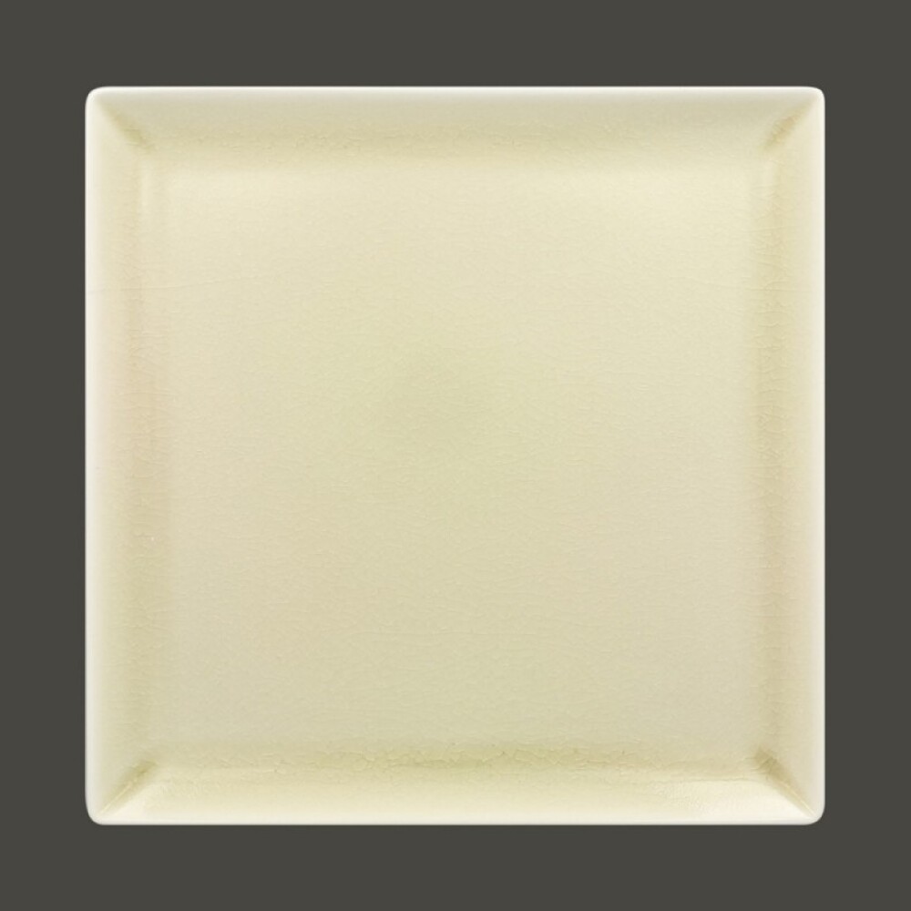 RAK Vintage talíř mělký čtvercový, perlový 30,2 × 30,2 cm | RAK-VNEDSQ30PL