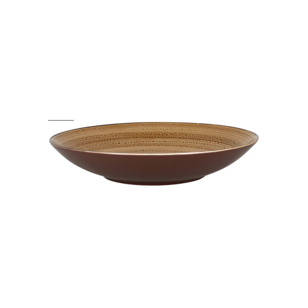 RAK Twirl talíř hluboký 23 cm – shell | RAK-TWBUBC23SH