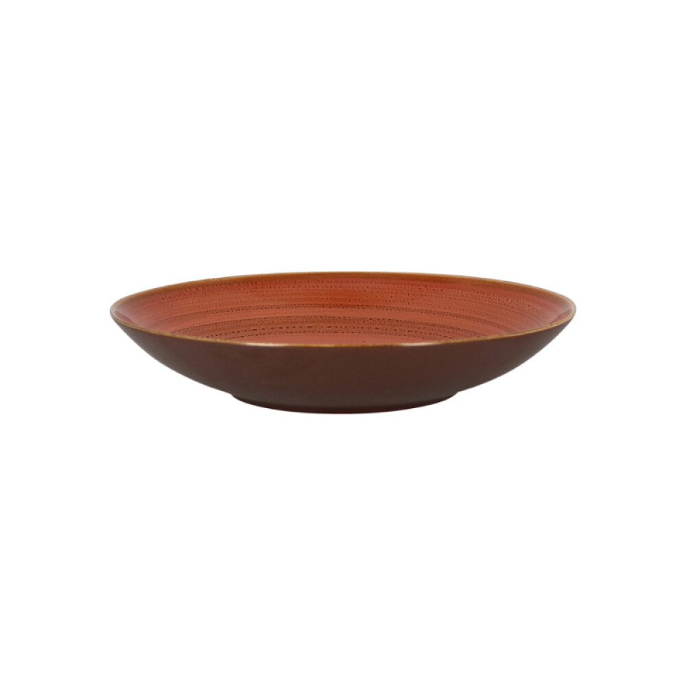 RAK Twirl talíř hluboký 23 cm – coral | RAK-TWBUBC23CO