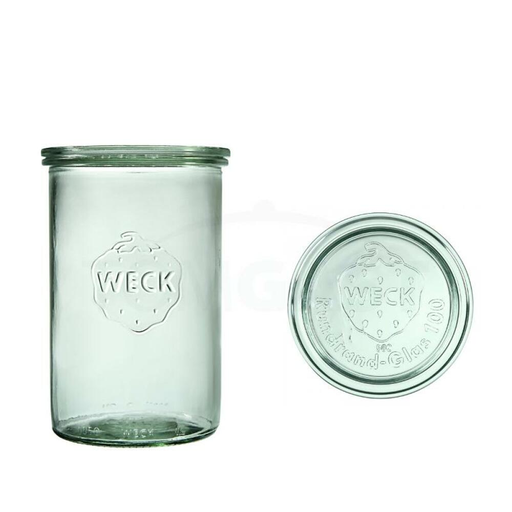 Sklenice WECK Sturz 1050 ml s víčkem 6 ks