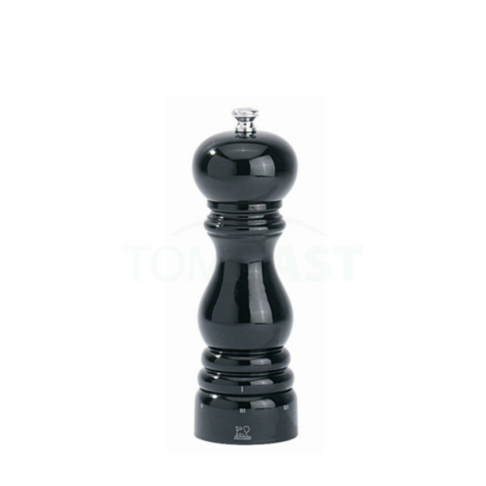 Mlýnek Paris U-Select na pepř, černý 18 cm