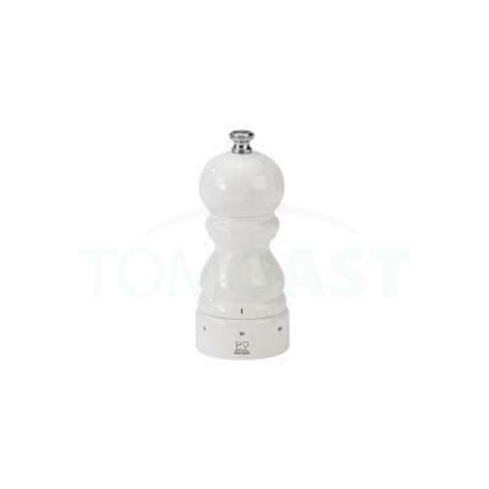 Mlýnek Paris U-Select na pepř, bílý 12 cm