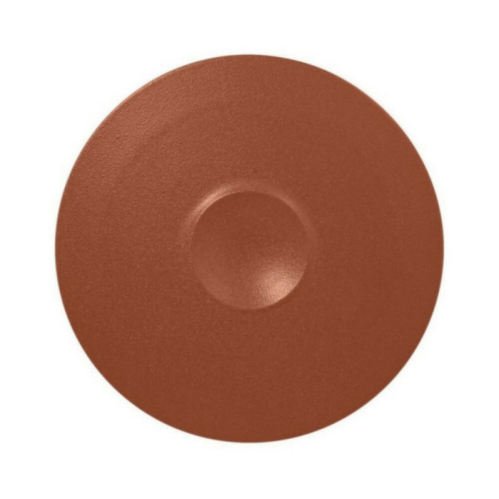 RAK Talíř mělký s důlkem 30 cm, hnědá | RAK-NFMRFP30BW