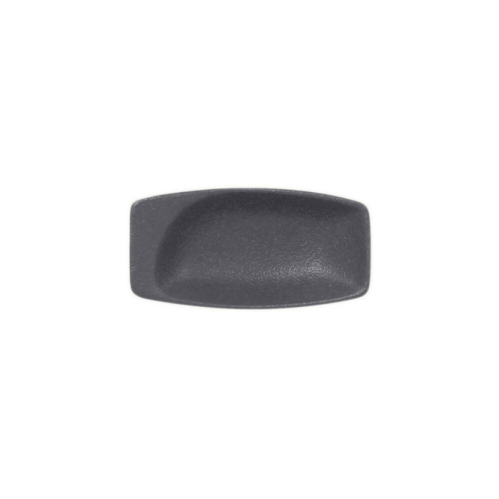 RAK Talíř obdélný 11 × 5,5 cm, šedá | RAK-NFMZMR11GY