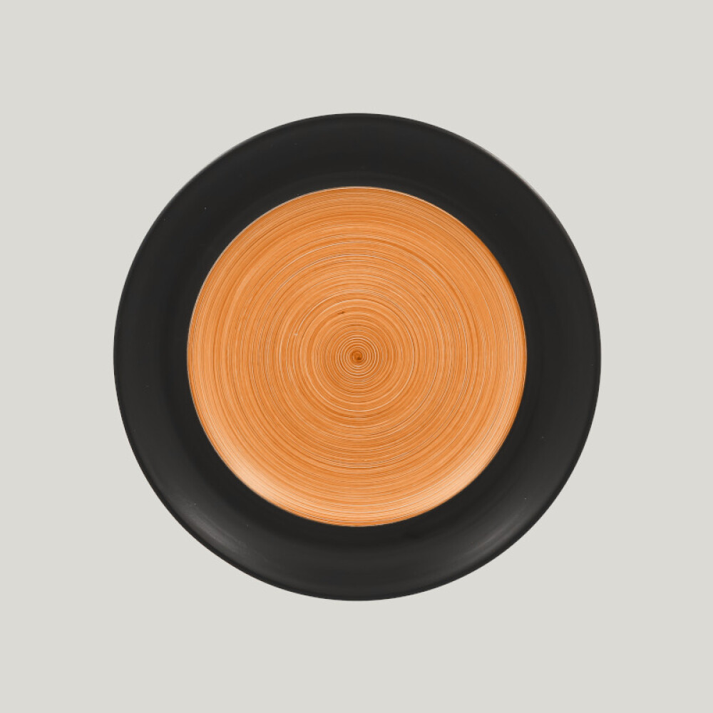RAK Trinidad talíř mělký pr. 24 cm, oranžový | RAK-TRCLFP24BC