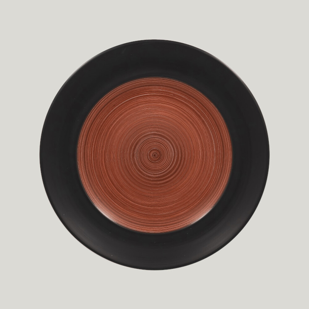 RAK Trinidad talíř mělký pr. 27 cm, hnědý | RAK-TRCLFP27BW