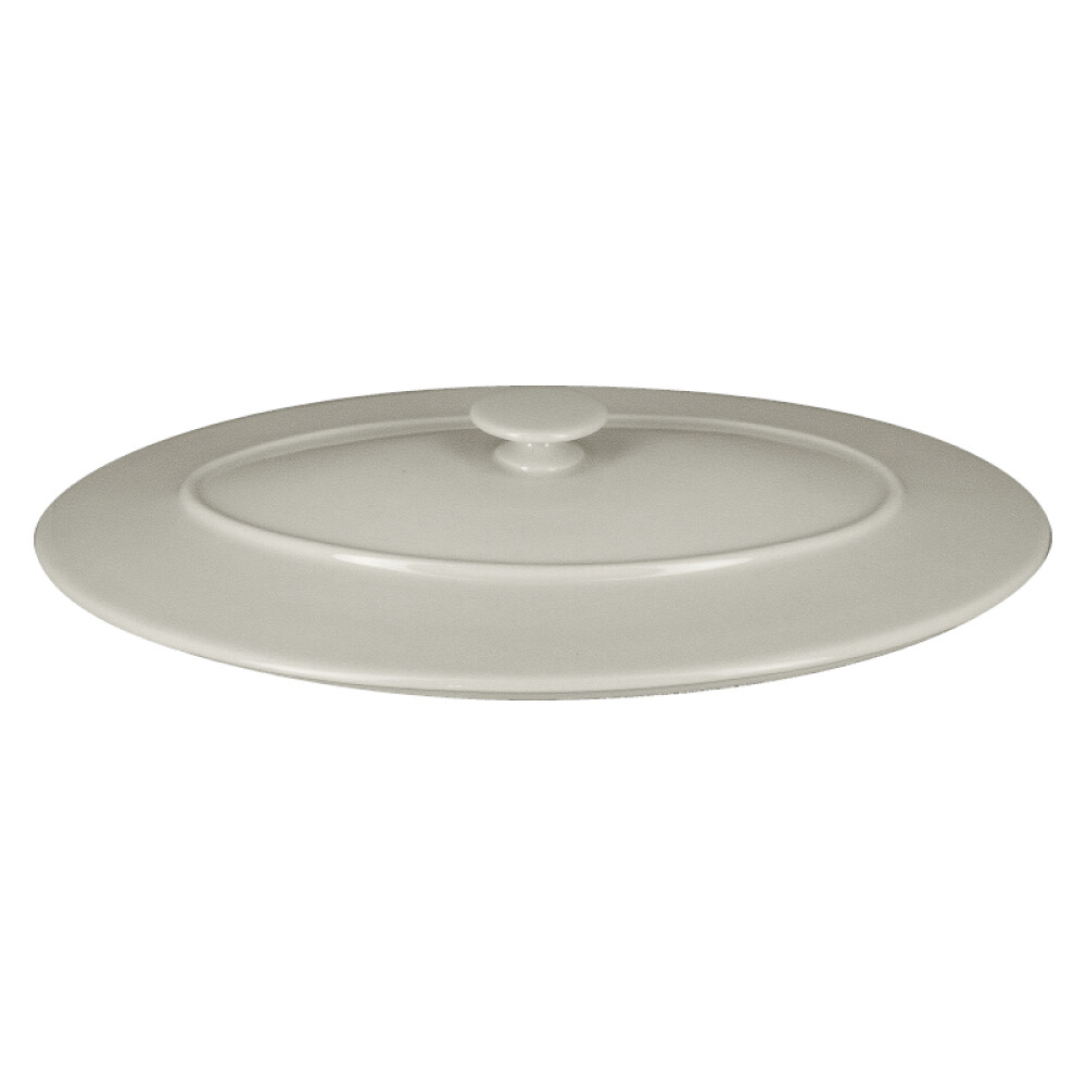 RAK Chef's Fusion poklice oválná 37,2 × 25 cm, bílá | RAK-CFOD44WHLD