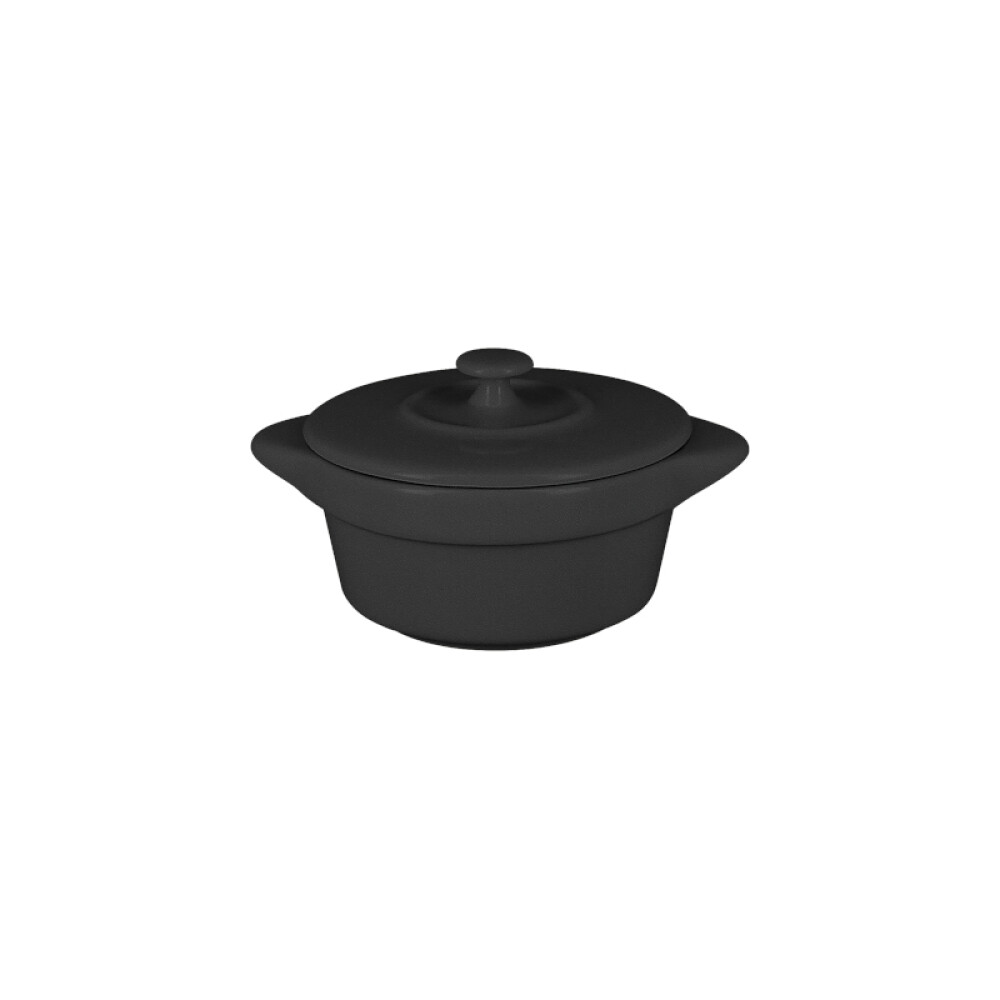 RAK Chef's Fusion hrnec s poklicí mini 8,5 cm, černý | RAK-CFRD09BK
