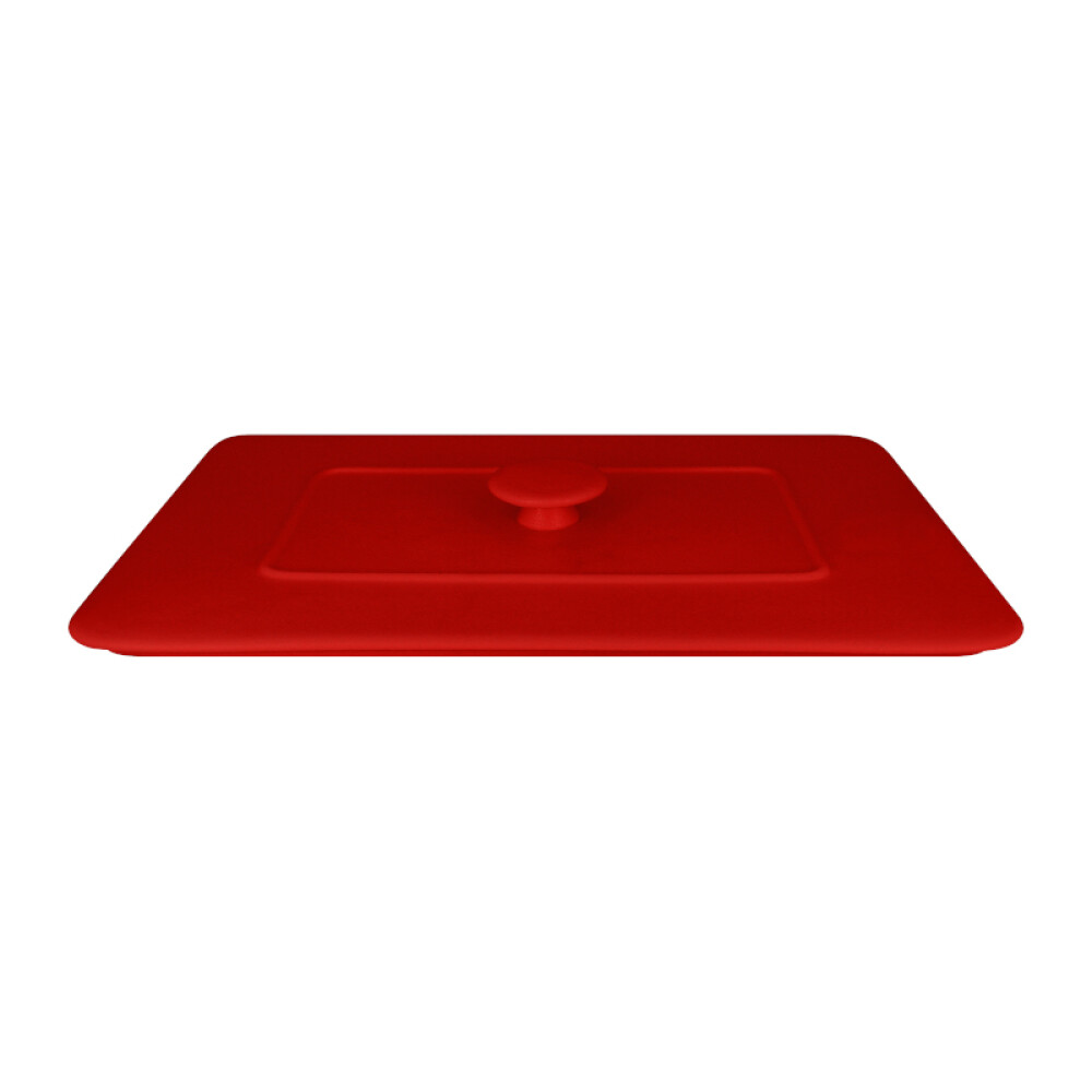 RAK Chef's Fusion poklice obdélníková 32 × 22 cm, červená | RAK-CFRT32BRLD