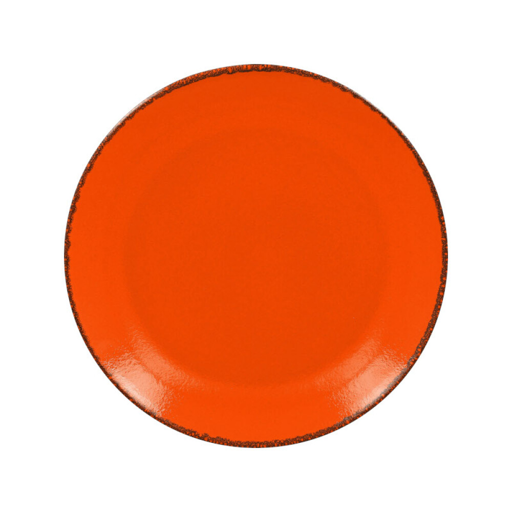 RAK Fire talíř mělký coupe pr. 27 cm, oranžový | RAK-FRNNPR27OR
