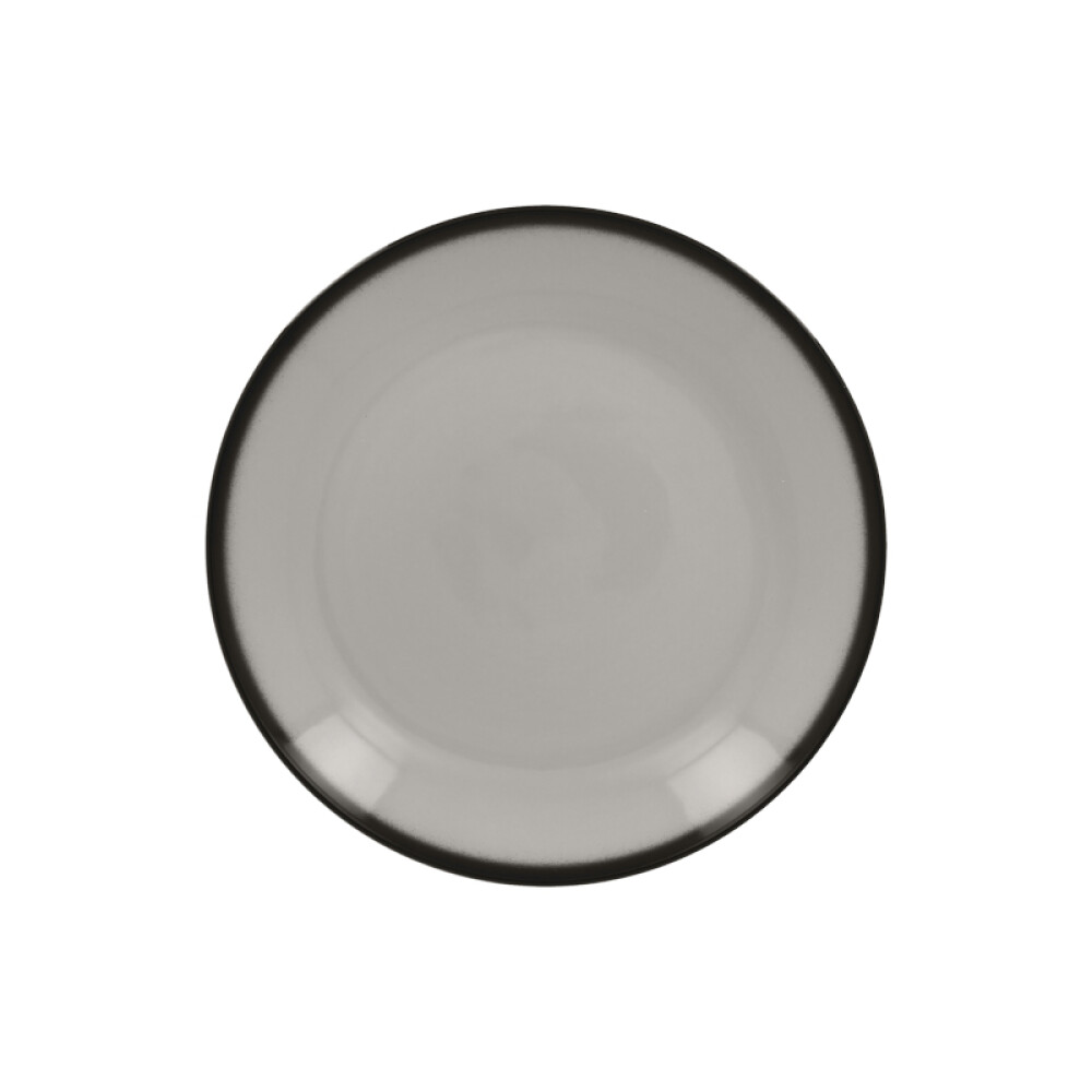 RAK Lea talíř mělký coupe pr. 21 cm, šedý | RAK-LENNPR21GY