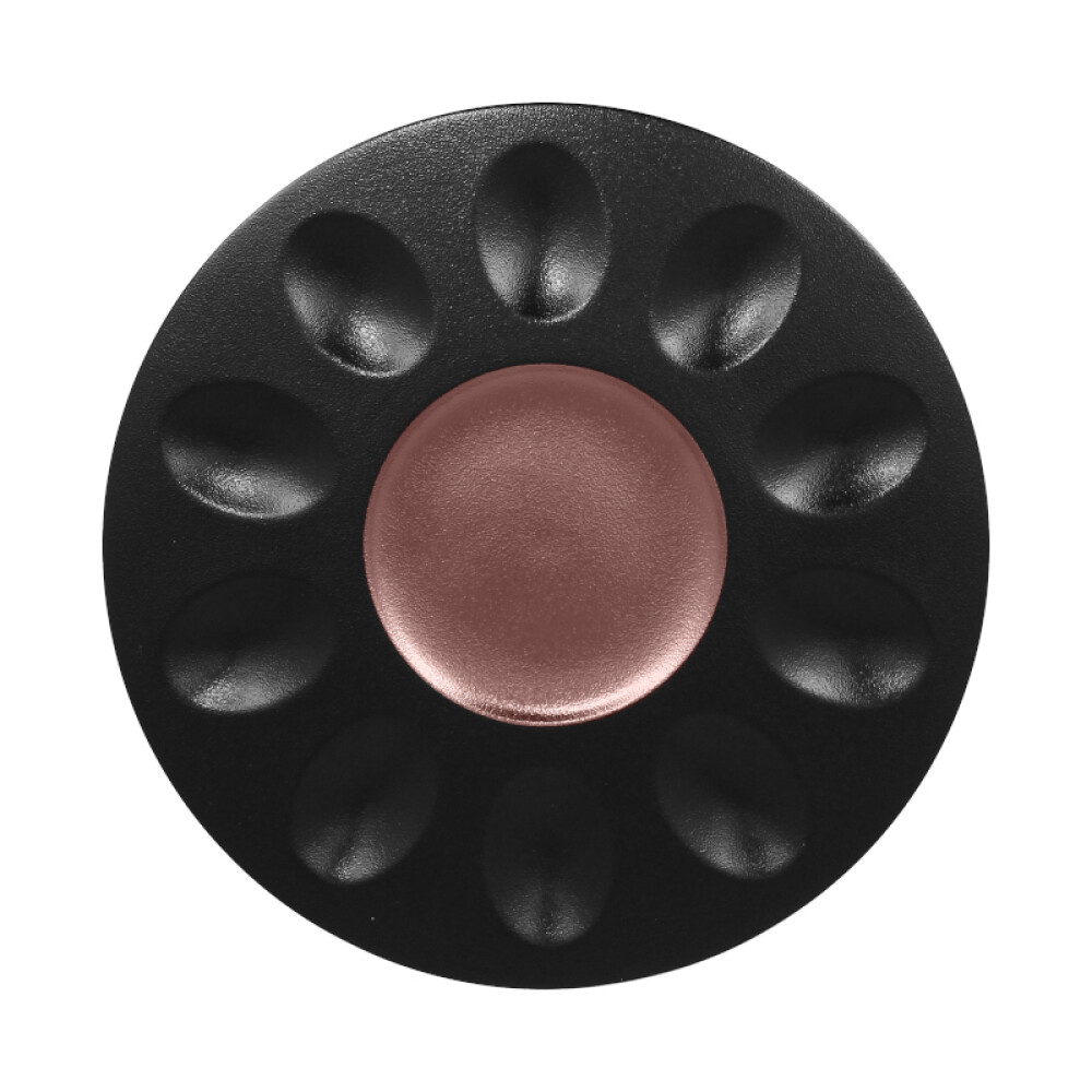 RAK Metalfusion talíř s 10 prolisy pr. 30 cm, bronzový | RAK-MFMRGP30BB