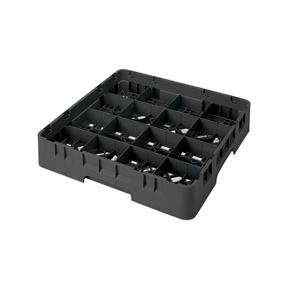 Koš Camrack 16 pozic, výška sklenice 27,8 cm - Černá