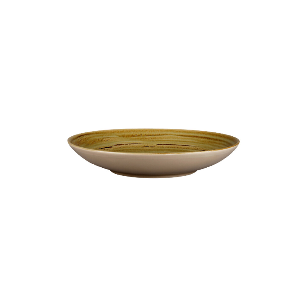 Spot talíř hluboký 23 cm, hnědý granát
