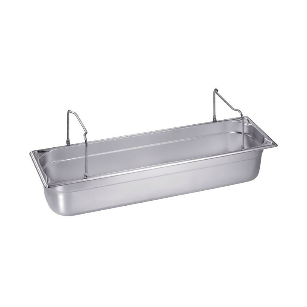 Gastronádoba se sklápěcími úchyty GN 2/4 100 mm