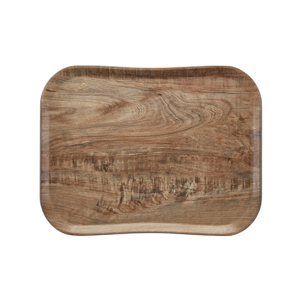 Wood podnos 33 × 43 cm, světlá oliva