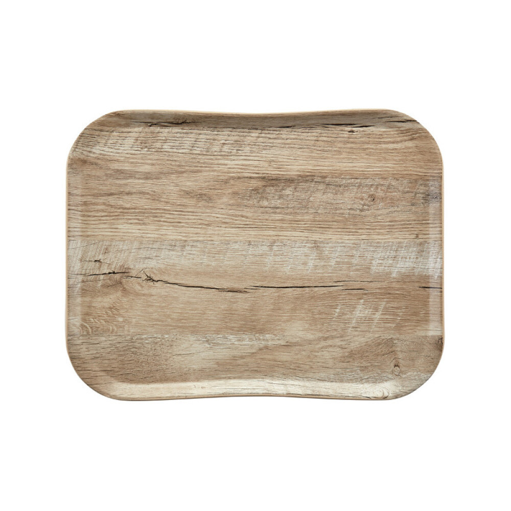 Wood podnos 35,5 × 45,7 cm, světlý dub