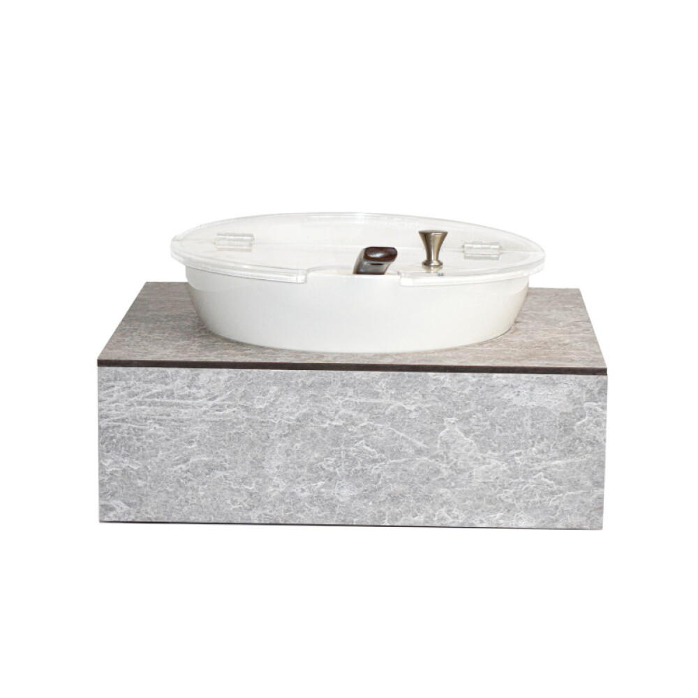 Chladicí box na jogurt GN 1/2, dekor beton
