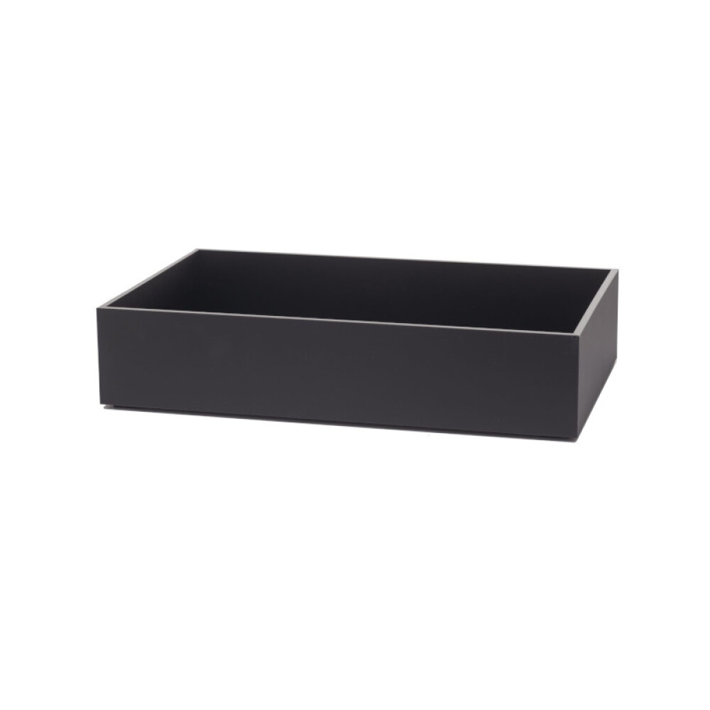 T-Collection box akryl, černý, 530x325x75 mm