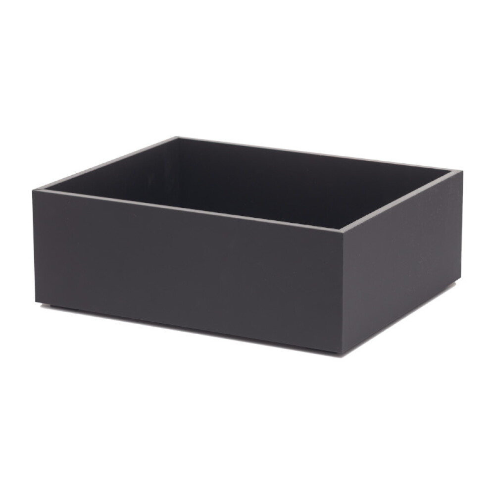 T-Collection box akryl, černý, 325x265x100 mm