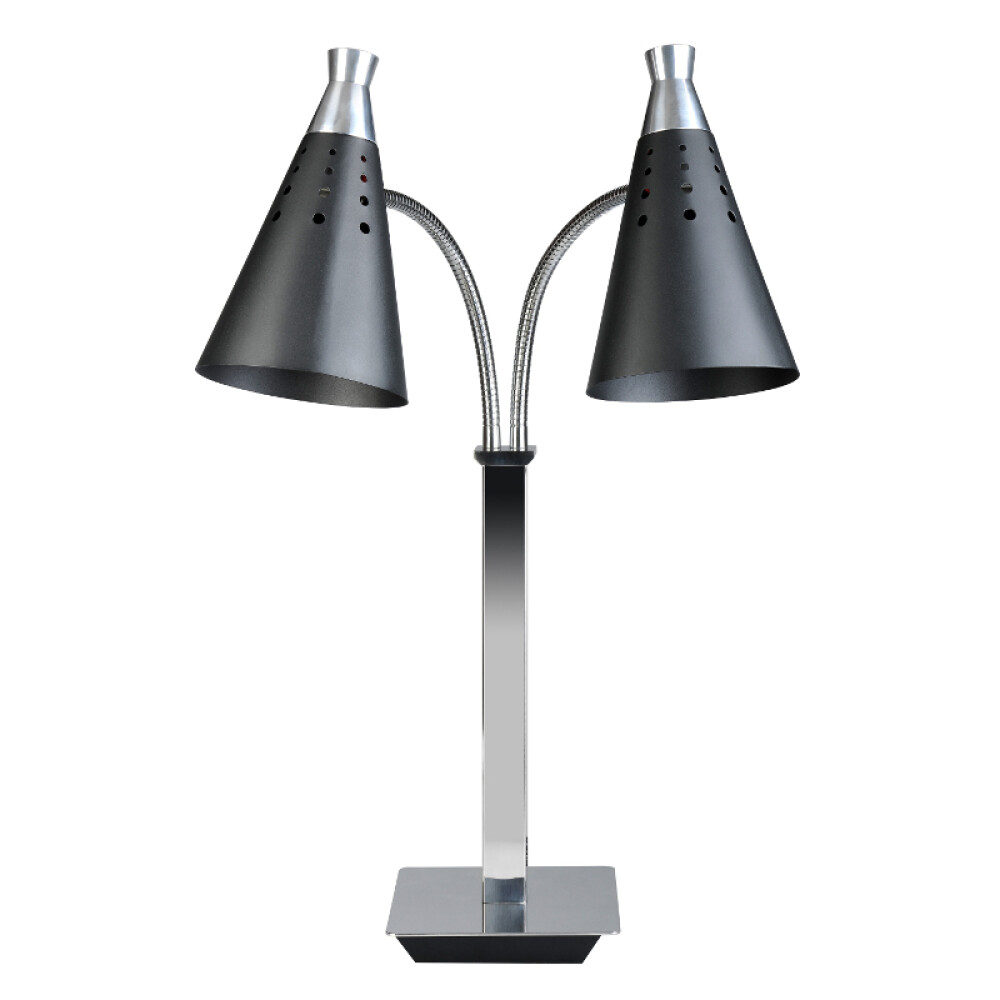 T-Collection ohřívací lampa flexibilní 230 V, dvojitá, černá