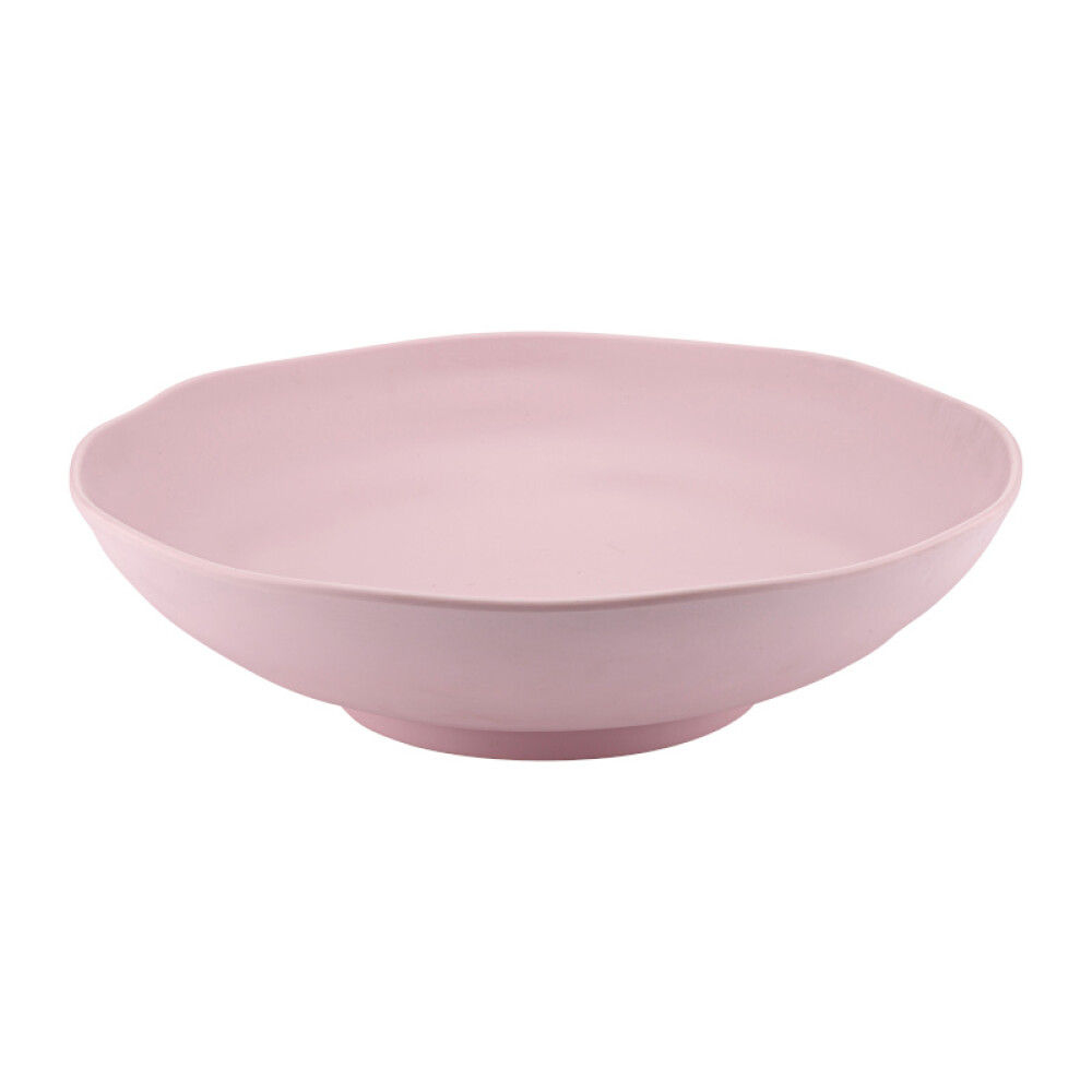 Mísa oválná, pr. 338 mm, v: 92 mm, himalájská růžová