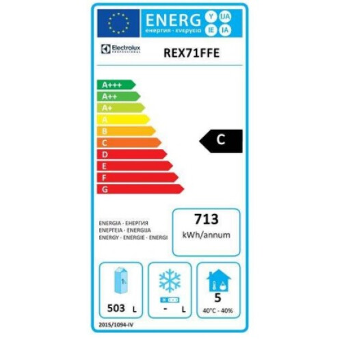 Chladící digitální skříň 670 ltr.ecostore -2°C až +10°C AISI430