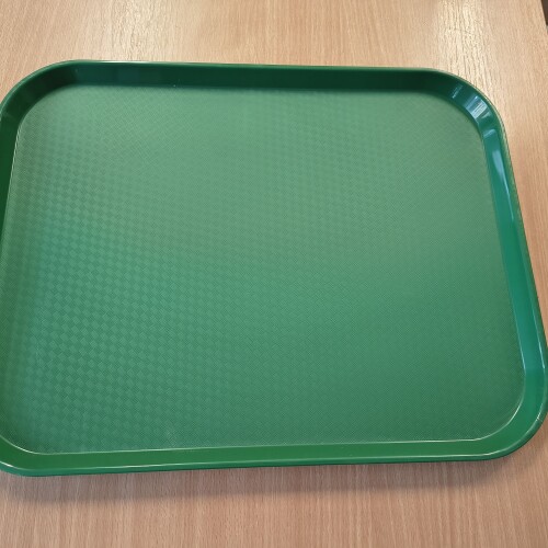 Podnos jídelní Fast Food 360x460 mm - barva: zelená