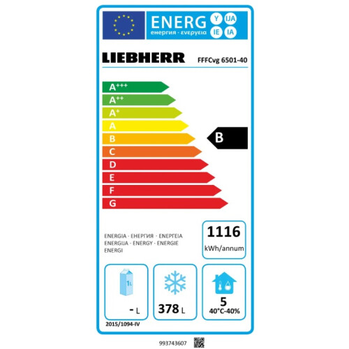 Volně stojící mraznička s NoFrost FFFCvg 6501 Perfection