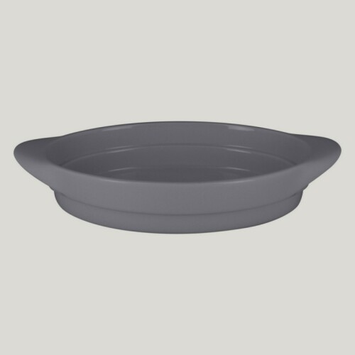 RAK Chef's Fusion pekáč oválný 26 × 17,5 cm, šedý | RAK-CFOD31GYBD