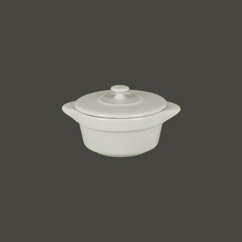 RAK Chef's Fusion hrnec s poklicí mini 8,5 cm, bílý | RAK-CFRD09WH
